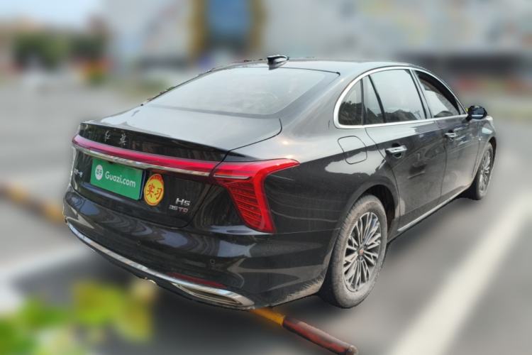 Used Hongqi H5 2025 1.5T DCT Qiyun 500 000th Unit Commemorative Edition Rear Right 45 Deg