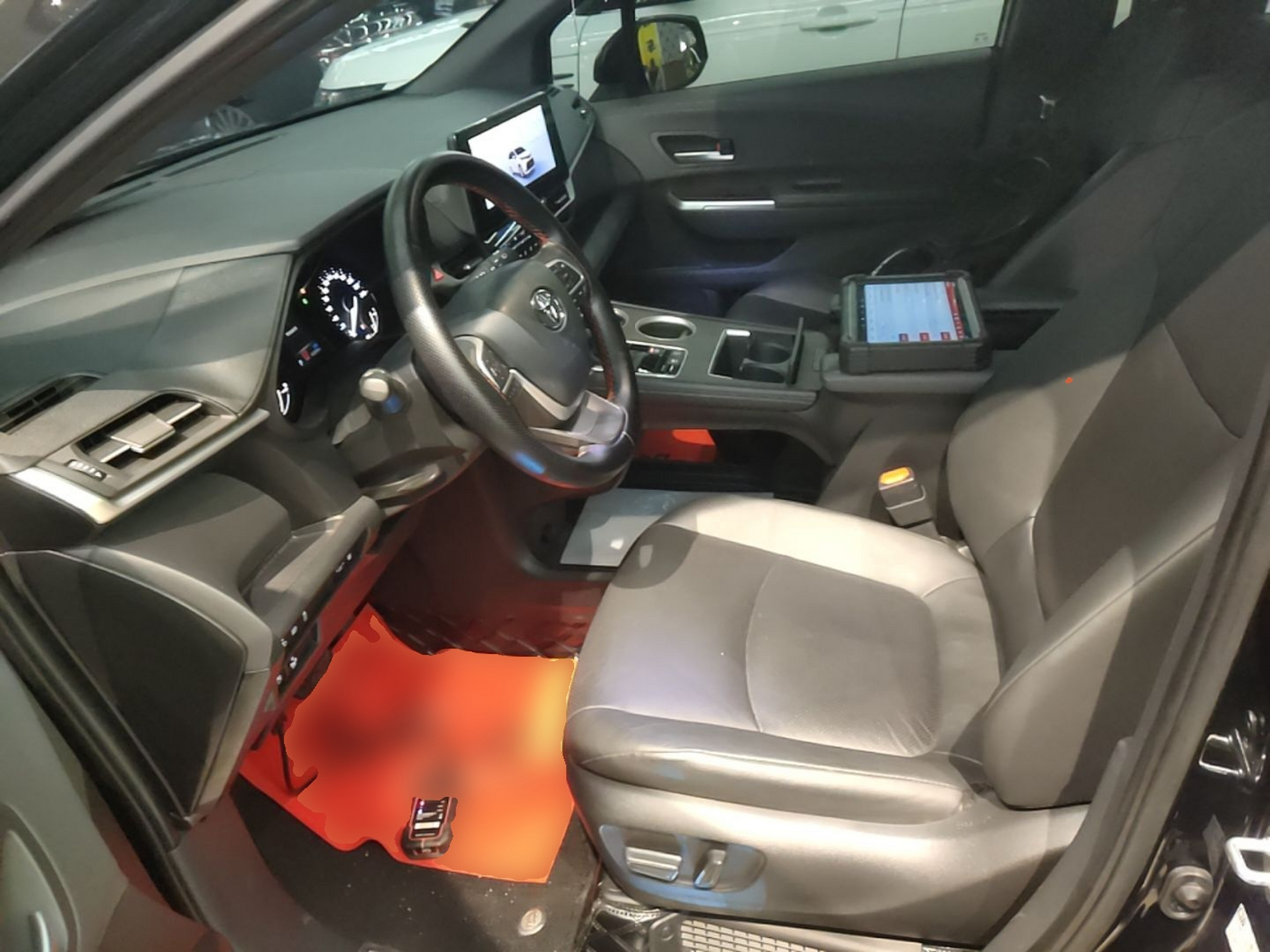 Avant de la voiture