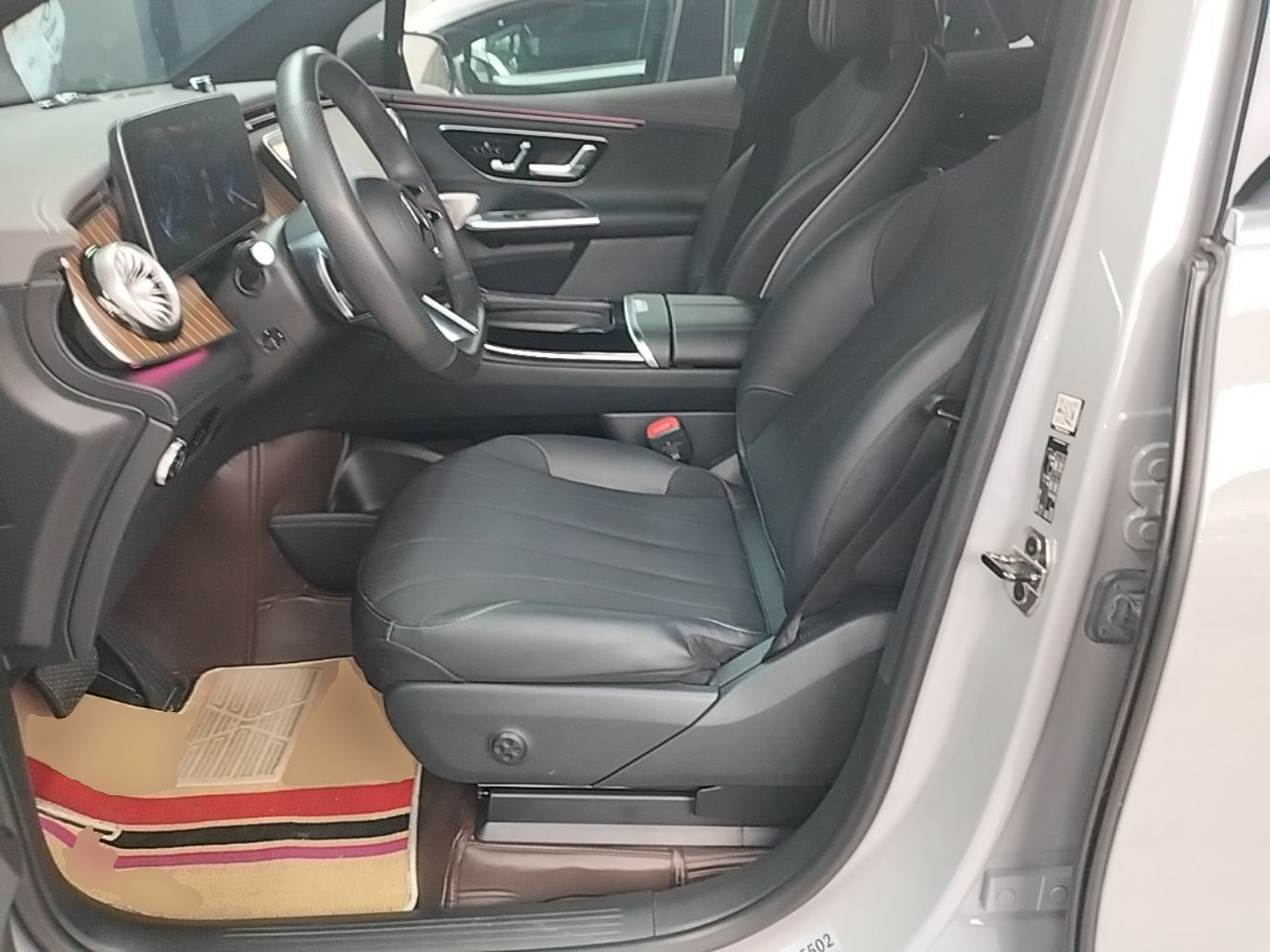 Vordere Reihe im Auto