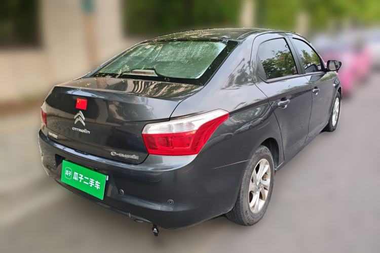 Used Citroen Elysee 2014 1.6L Manual Fashion Edition Rear Right 45 Deg