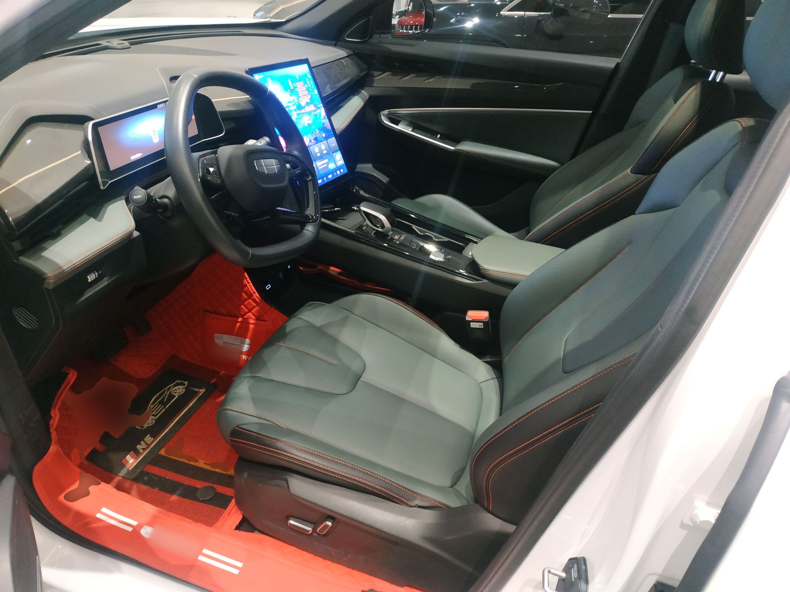 Avant de la voiture