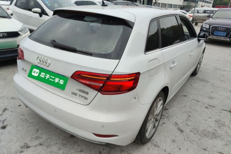 Used Audi A3 2020 Restyled Sportback 35 TFSI Entry-Level China VI Emission Standard Rear Right 45 Deg
