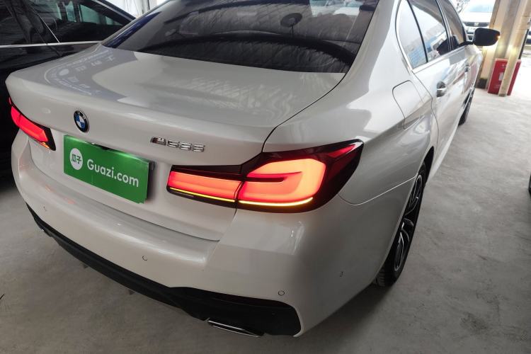 Used BMW 5 Series 2022 Second Facelift 525Li M Sport Package Rear Right 45 Deg