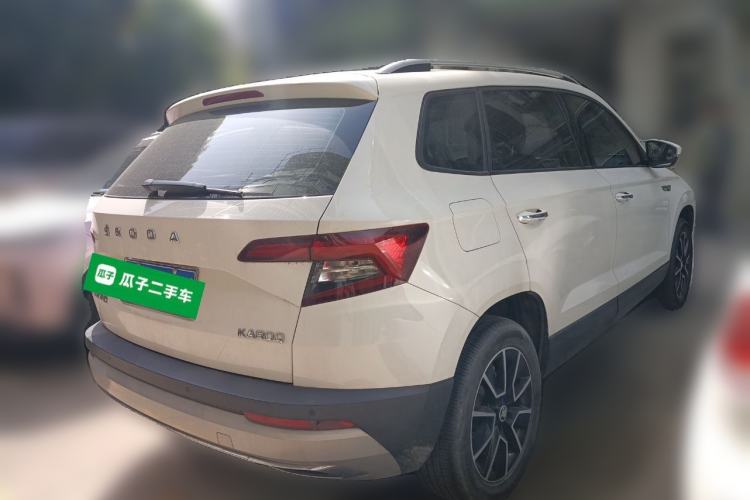 Used Skoda Karoq 2020 TSI280 Smart Drive Technology Edition China VI Rear Right 45 Deg