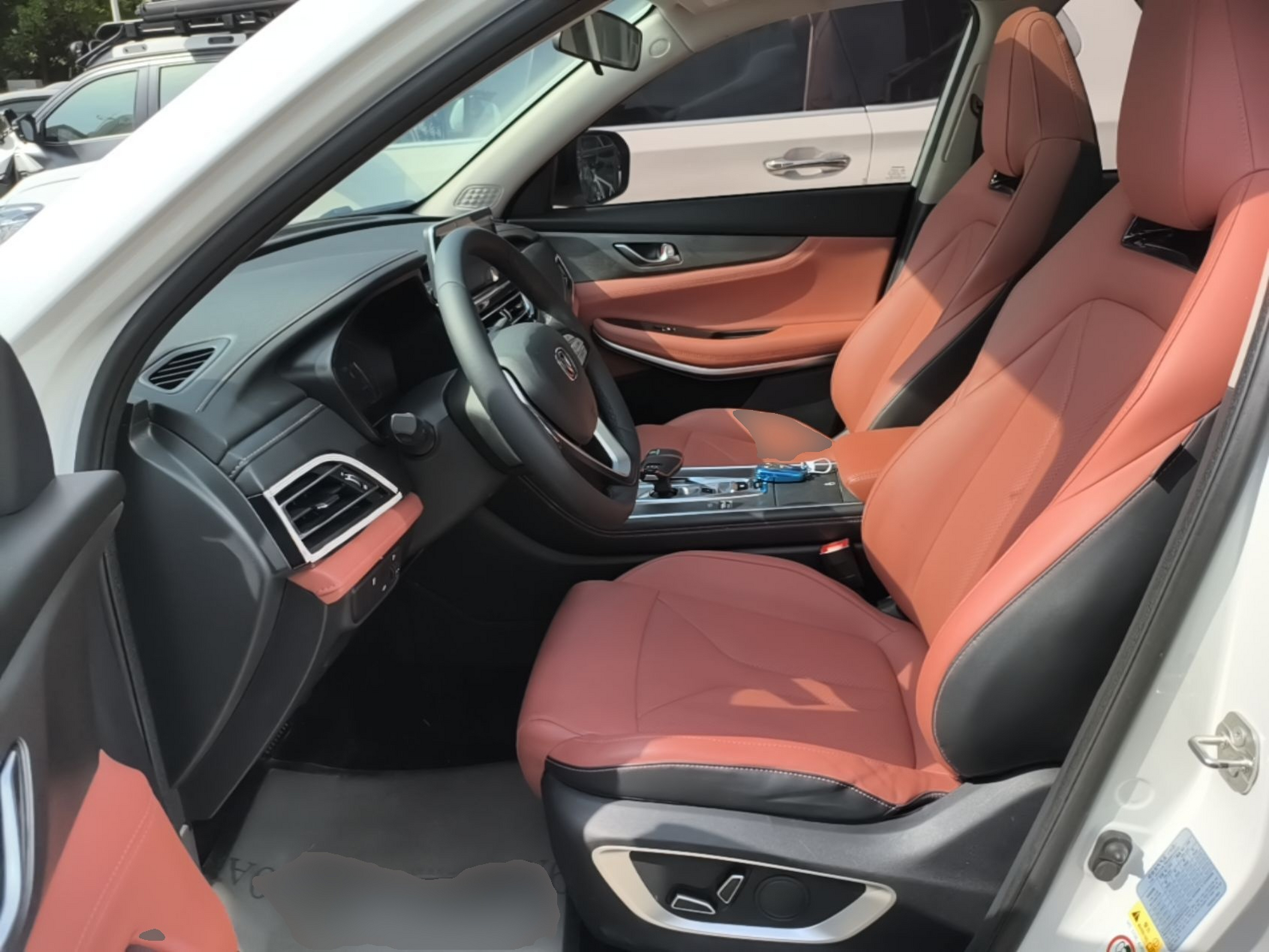 Avant de la voiture