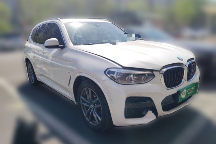 Used BMW X3 2020 xDrive28i M Sport Package Front Right 45 Deg