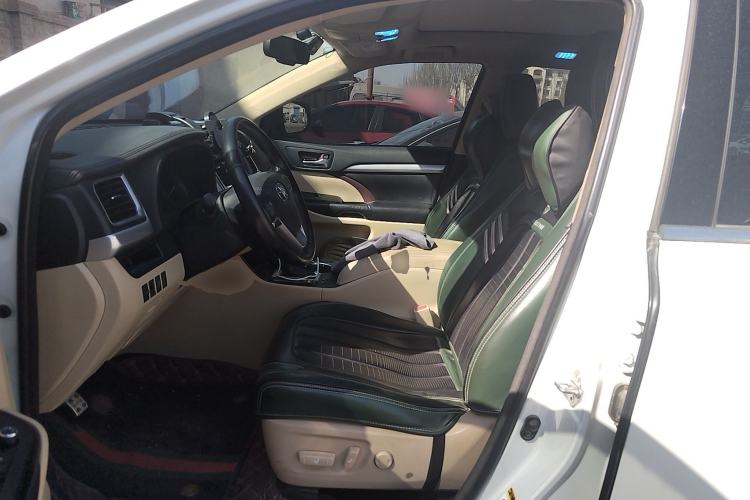 Used Toyota Highlander 2017 2.0T Four-Wheel Drive Luxury Edition 7 Seats Left Front Seat