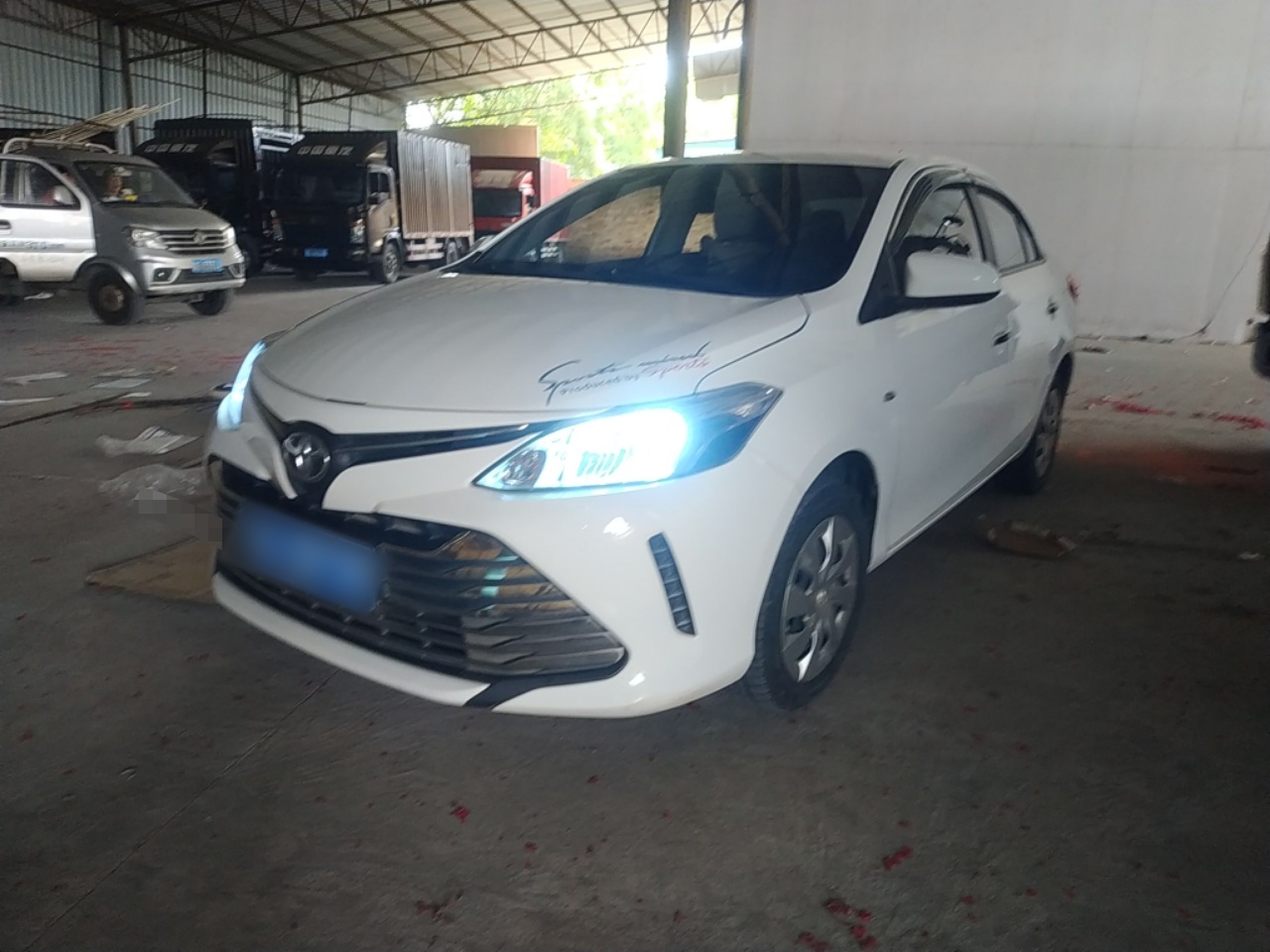 Parte inferior delantera