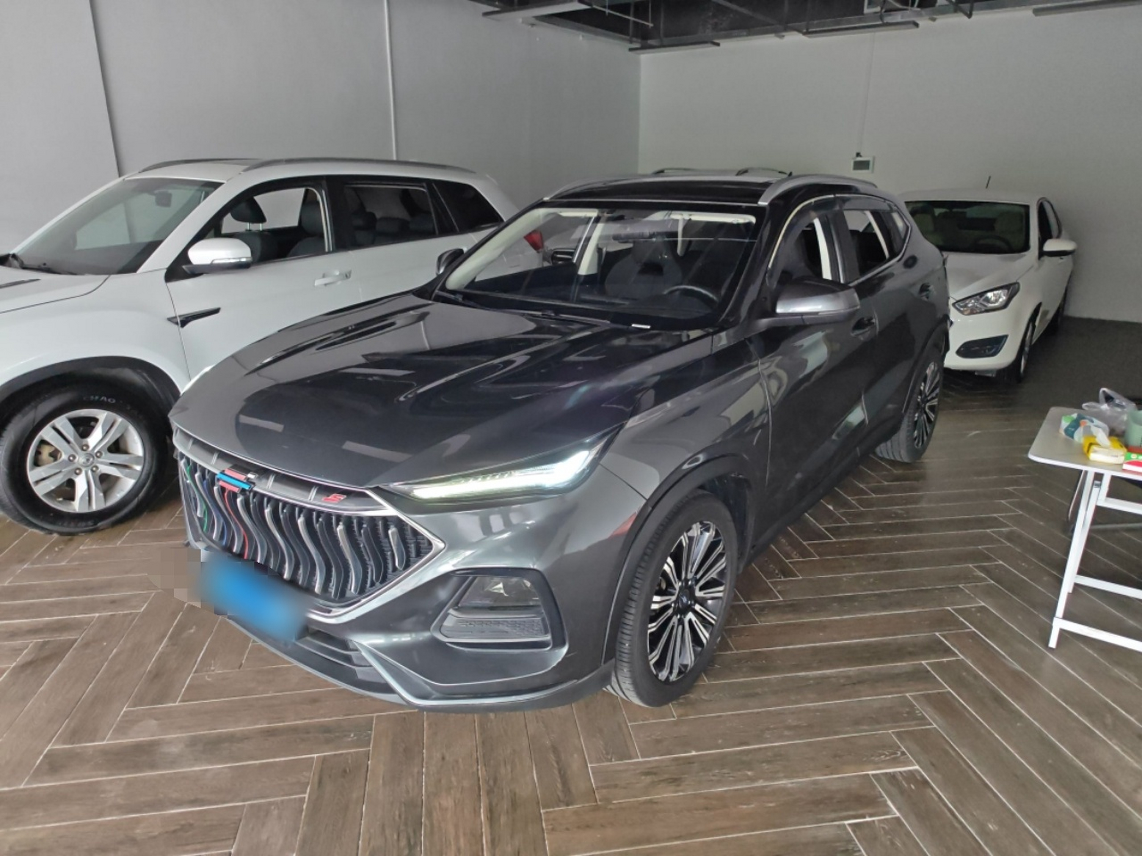 Parte inferior delantera