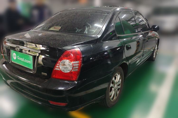 Used Hyundai Elantra 2007 1.6L Manual Comfort Model Rear Right 45 Deg