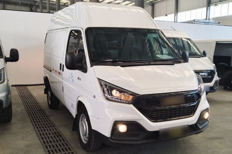 Used JMC Transit 2019 2.8T Commercial Version Short Wheelbase Mid-Roof 3-Seater China VI Standard JX493