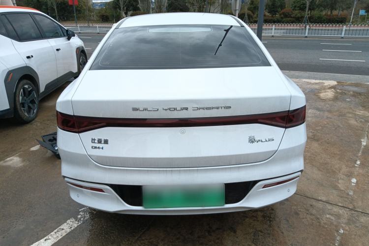 Used BYD Qin PLUS 2024 HONOR Edition DM-i 55KM Leading Model Rear