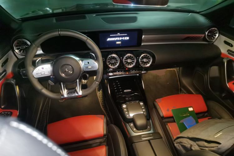 Used Mercedes-Benz CLA AMG 2022 AMG CLA 45 S 4MATIC+ 55th Anniversary Edition Center Console