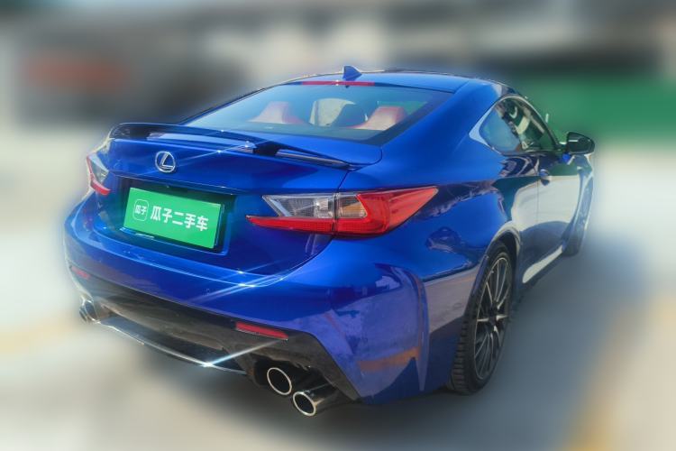 Used Lexus RC F 2015 F 5.0L Ultimate Edition Rear Right 45 Deg