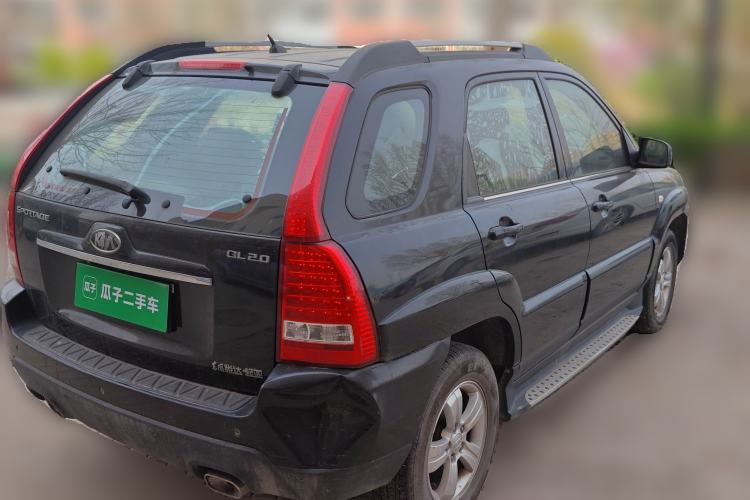 Used Kia Sportage 2012 2.0L Manual Two-Wheel Drive GL Trim Rear Right 45 Deg