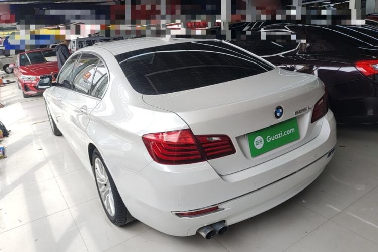 Used BMW 5 Series 2017 525Li Luxury Design Package Rear Left 45 Deg