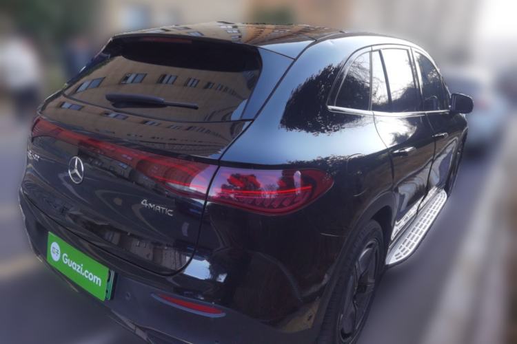 Used Mercedes-Benz EQE SUV 2023 500 4MATIC Special Edition Rear Right 45 Deg