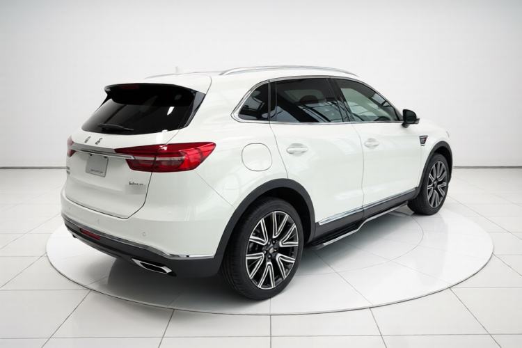 Used Hongqi HS5 2022 Facelifted Version 2.0T Smart Connect Flagship All-Wheel-Drive Edition Rear Right 45 Deg