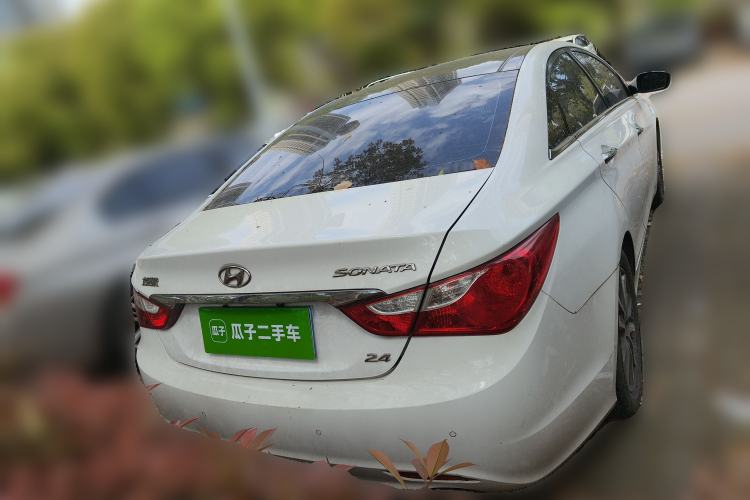 Used Hyundai Sonata 2013 2.4L Automatic Leading Edition China IV Standard Rear
