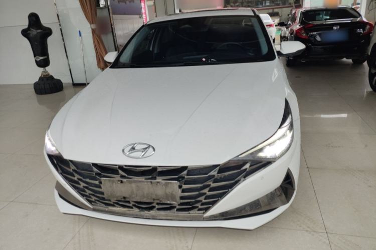Used Hyundai Elantra 2021 1.5L CVT LUX Prestige Edition Front