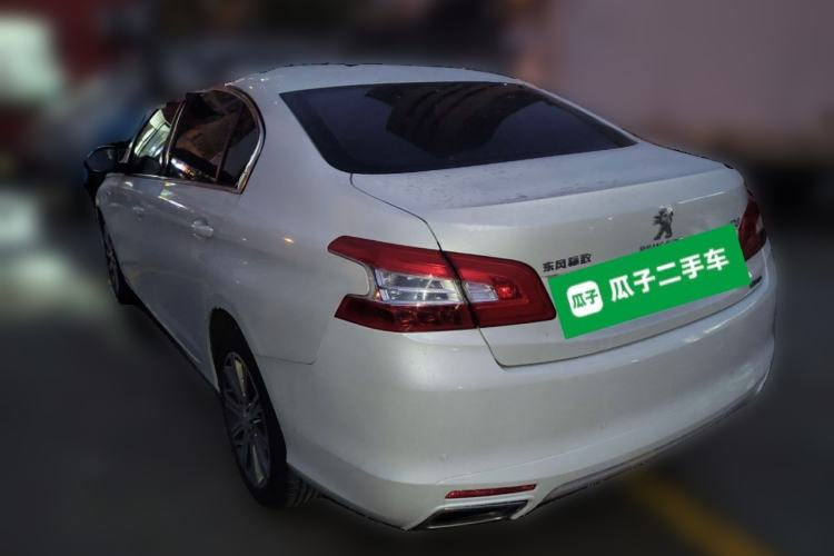 Used Peugeot 408 2018 Revised 350THP Automatic Luxury Edition Rear Left 45 Deg