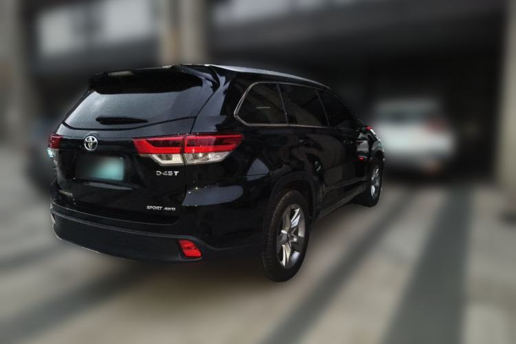 Used Toyota Highlander 2018 2.0T Four-Wheel Drive Luxury Version 7 Seats China VI Standard Rear Right 45 Deg