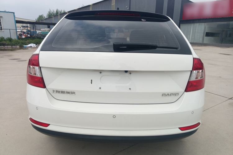 Used Skoda Rapid Spaceback 2019 Revised Version 1.5L Automatic Comfort Edition China VI Standard Rear