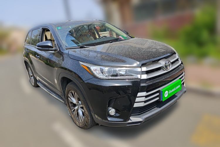 Used Toyota Highlander 2018 2.0T Four-Wheel Drive Elite Edition 7 Seats China VI Standard Front Right 45 Deg