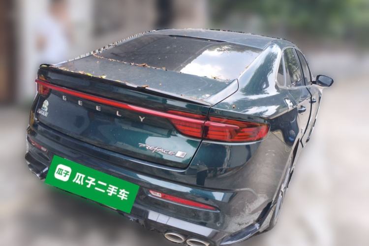 Used Geely Auto Preface 2023 2.0TD "Only This Verdant Green" Edition Rear Right 45 Deg