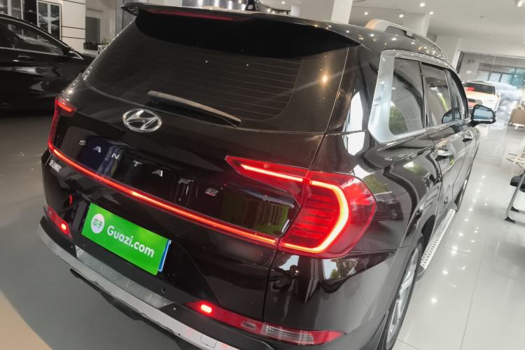 Used Hyundai Santa Fe 2019 380 TGDi GLS Automatic 2WD Luxury Version China VI Standard Rear Right 45 Deg