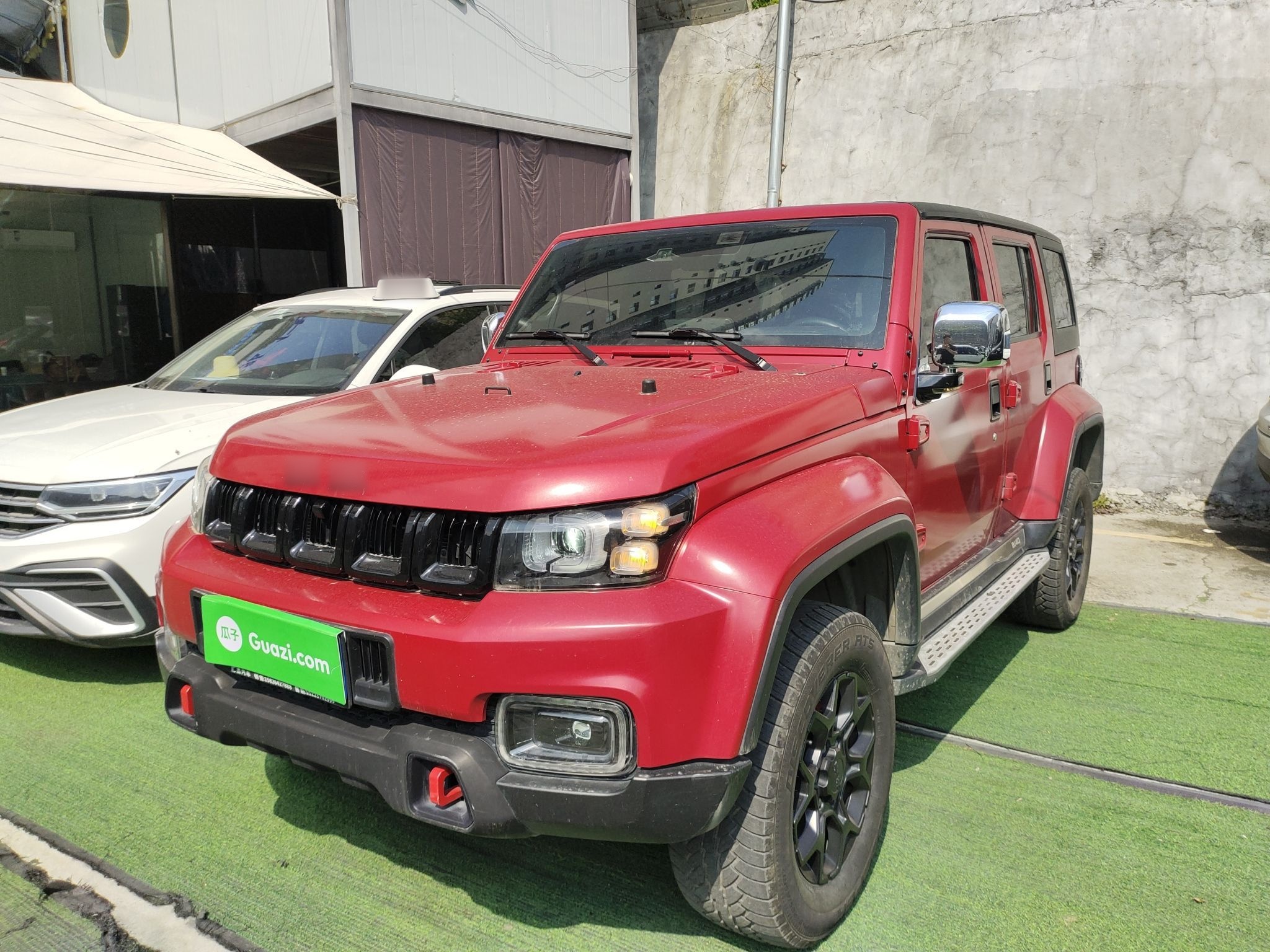 Parte inferior delantera