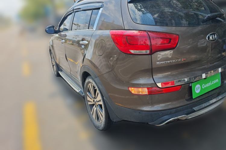 Used Kia Sportage R 2015 2.0L Automatic Two-Wheel Drive DLX Model Rear Left 45 Deg