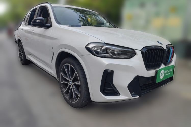 Used BMW X3 2022 xDrive30i Luxury Model M Night Sky Package Front Right 45 Deg