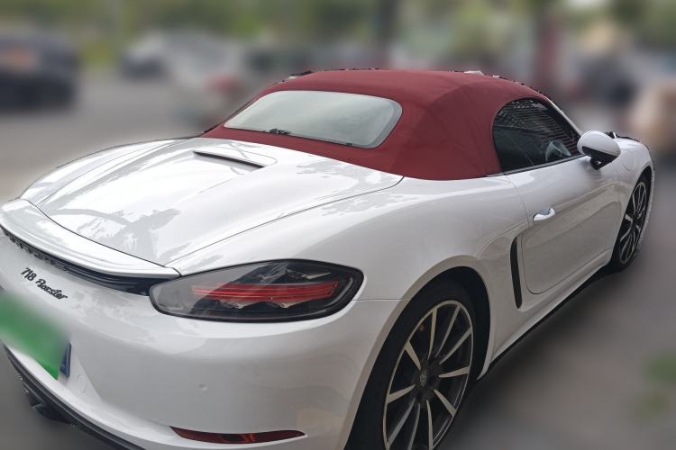 Used Porsche 718 2016 Boxster 2.0T Rear Right 45 Deg