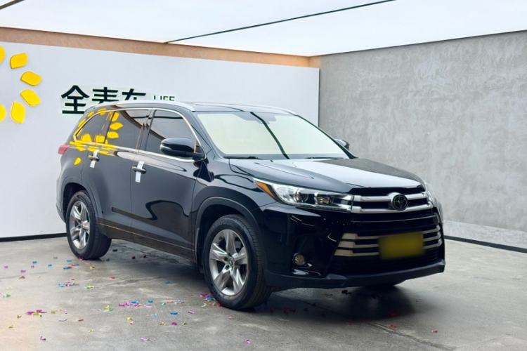 Used Toyota Highlander 2021 2.0T Four-Wheel Drive Luxury Edition 7 Seats Exterior 2