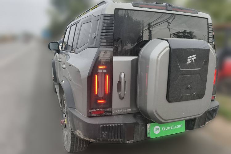 Used JETOUR Traveler C-DM 2024 C-DM 208KM Mountain & Wilderness Edition Rear Left 45 Deg