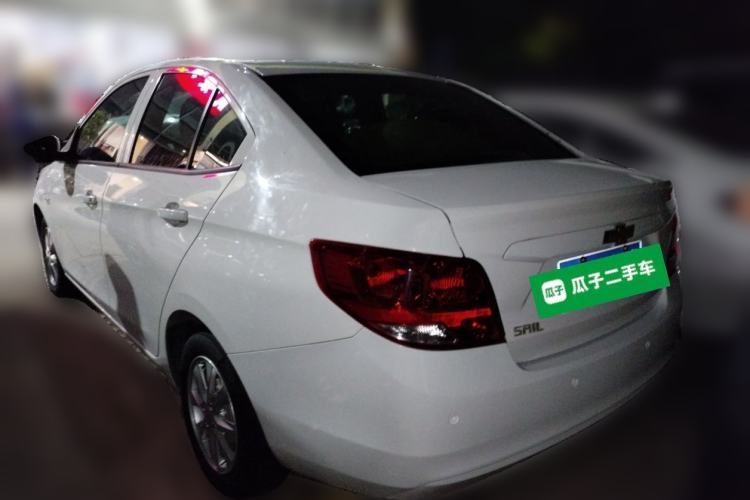 Used Chevrolet Sail 2015 Sail 3 1.3L Manual Ideal Edition Rear Left 45 Deg