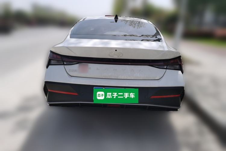 Used Hyundai Elantra 2023 1.5L CVT LUX Prestige Edition Rear