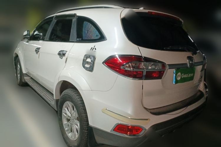 Used JMC Yusheng S350 2016 2.0T Automatic All-Wheel Drive Gasoline Luxury Version with Sunroof 5 Seats Rear Left 45 Deg