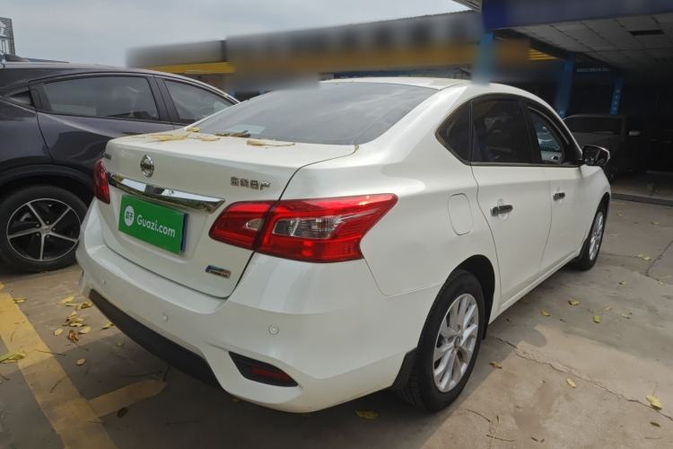 Used Nissan Sylphy 2019 1.6XV CVT Smart Connect Luxury Edition China VI Standard Rear Right 45 Deg