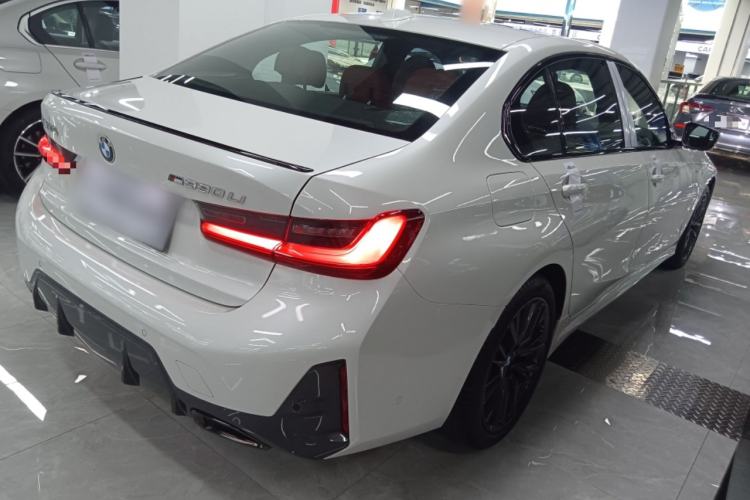 Used BMW 3 Series 2024 330Li M Sport Night Edition Package Rear Right 45 Deg