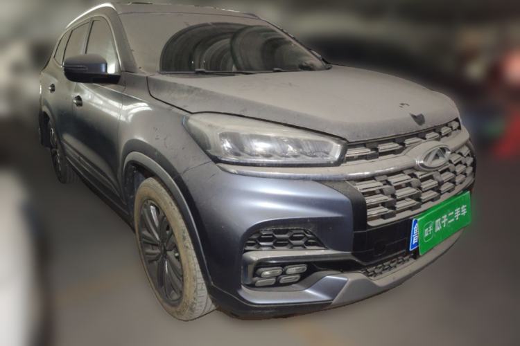 Used Chery Tiggo 8 2020 Revised Version 290TGDI Automatic Luxury Edition Front Right 45 Deg