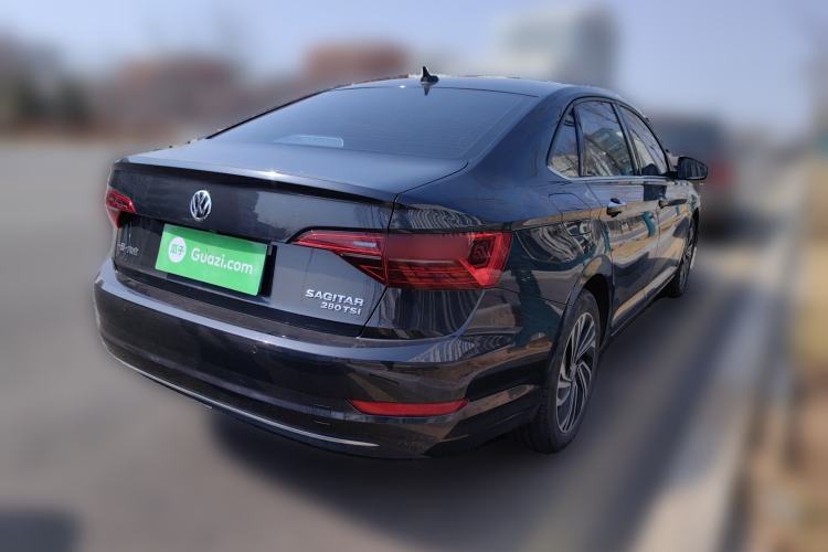 Used Volkswagen Sagitar 2021 280TSI DSG Excellence Edition Rear Right 45 Deg