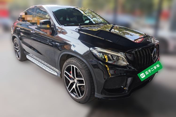 Used Mercedes-Benz GLE Coupe 2015 GLE 450 AMG 4MATIC Coupe SUV Front Right 45 Deg