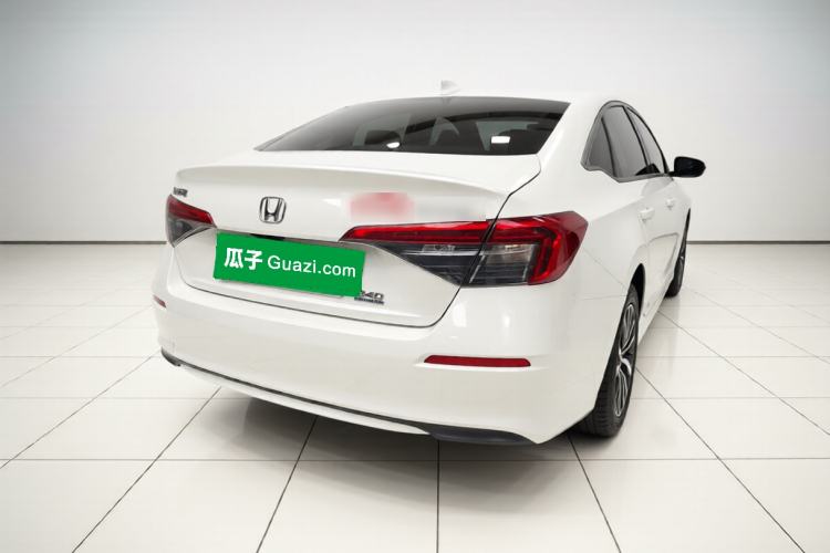 Used Honda Civic 2022 240TURBO CVT Dynamic Edition Rear Right 45 Deg