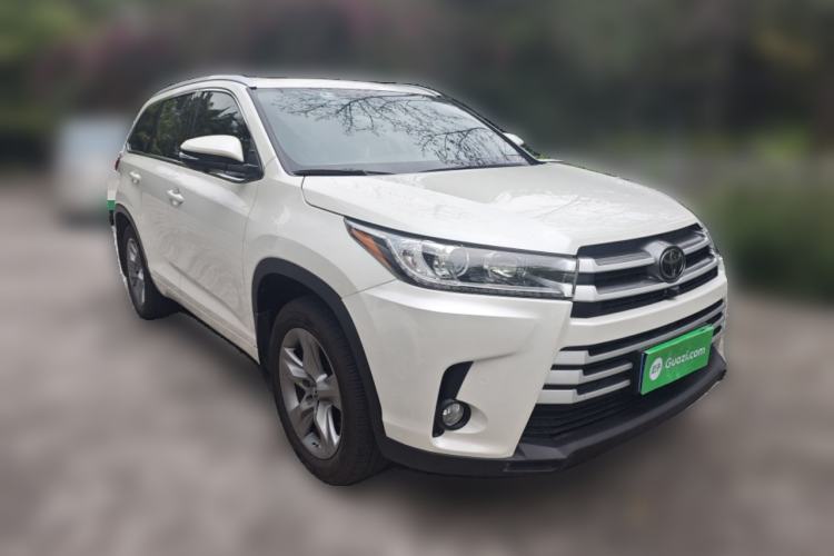Used Toyota Highlander 2018 2.0T Four-Wheel Drive Luxury Edition 7 Seats China V Emission Standard