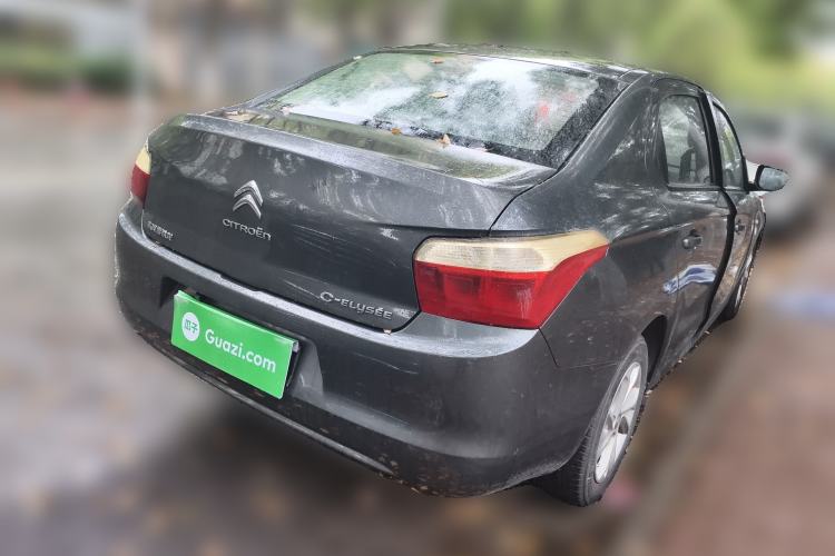 Used Citroen Elysee 2014 1.6L Manual Fashion Edition Rear Right 45 Deg