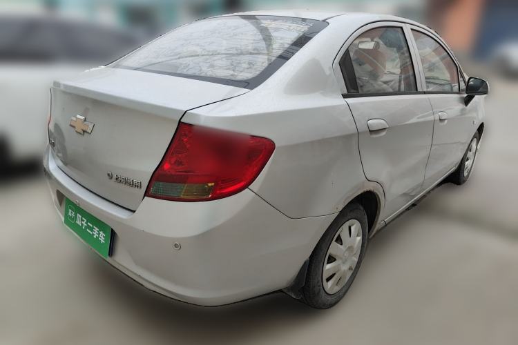 Used Chevrolet Sail 2013 Sedan 1.4L Manual - Youyi Happiness Edition Rear Right 45 Deg