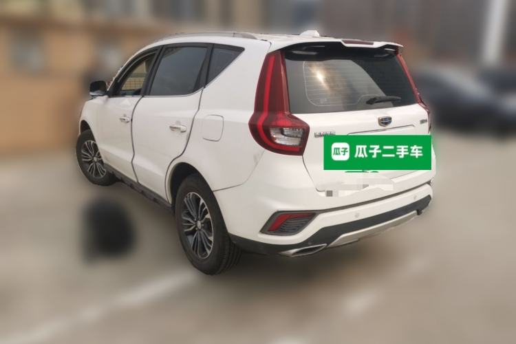 Used Geely Auto Vision X6 2018 1.8L Manual 4G Connect Luxury Edition Rear Left 45 Deg