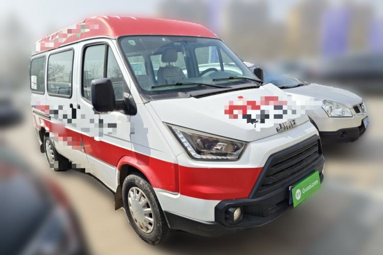 Used JMC Transit 2019 2.8T Commercial Version Short Wheelbase Mid-Roof 6-Seater China VI JX493
